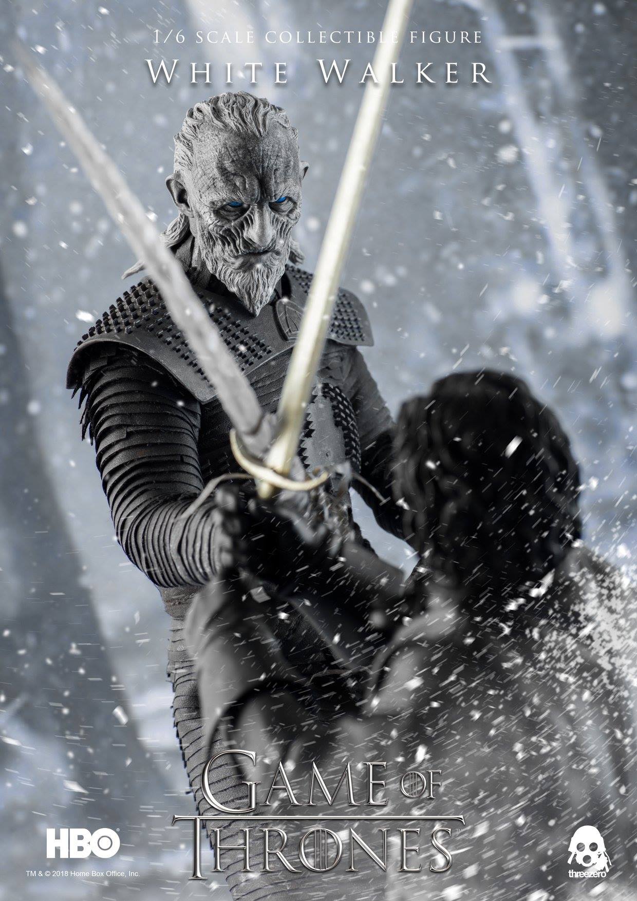 ThreeZero 3Z0037DV Game of Thrones - White Walker (Deluxe Version)