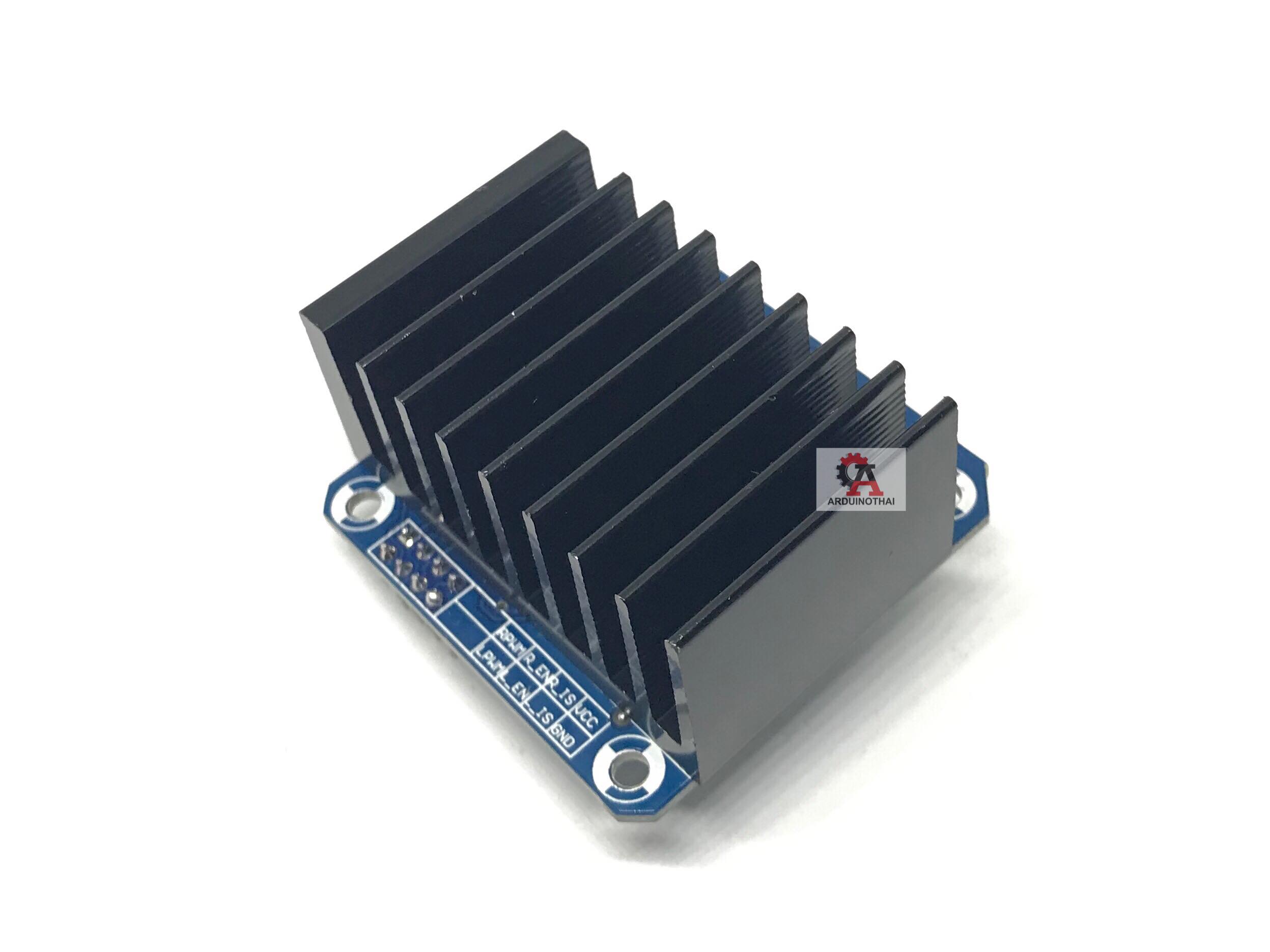 BTS7960 H-Bridge DC Motor Drive บอร์ดขับมอเตอร์กระแสสูง 6-27V 43A สต็อกไทยส่งไว