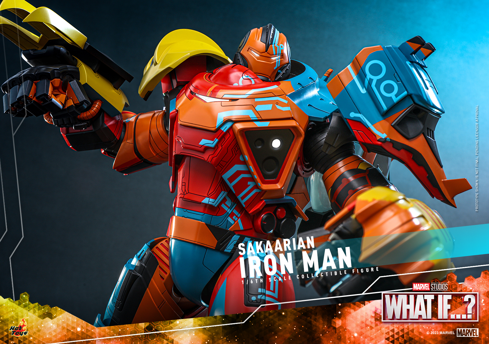 Hot Toys TMS122 1/6 What If...? - Sakaarian Iron Man