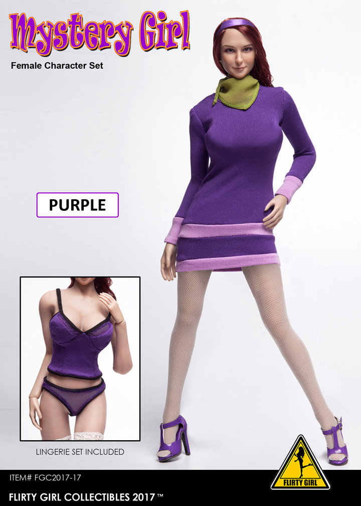 FLIRTY GIRL COLLECTIBLES 1/6 FGC2017-16 ,18 ,19 "MYSTERY GIRL" Female Character Set