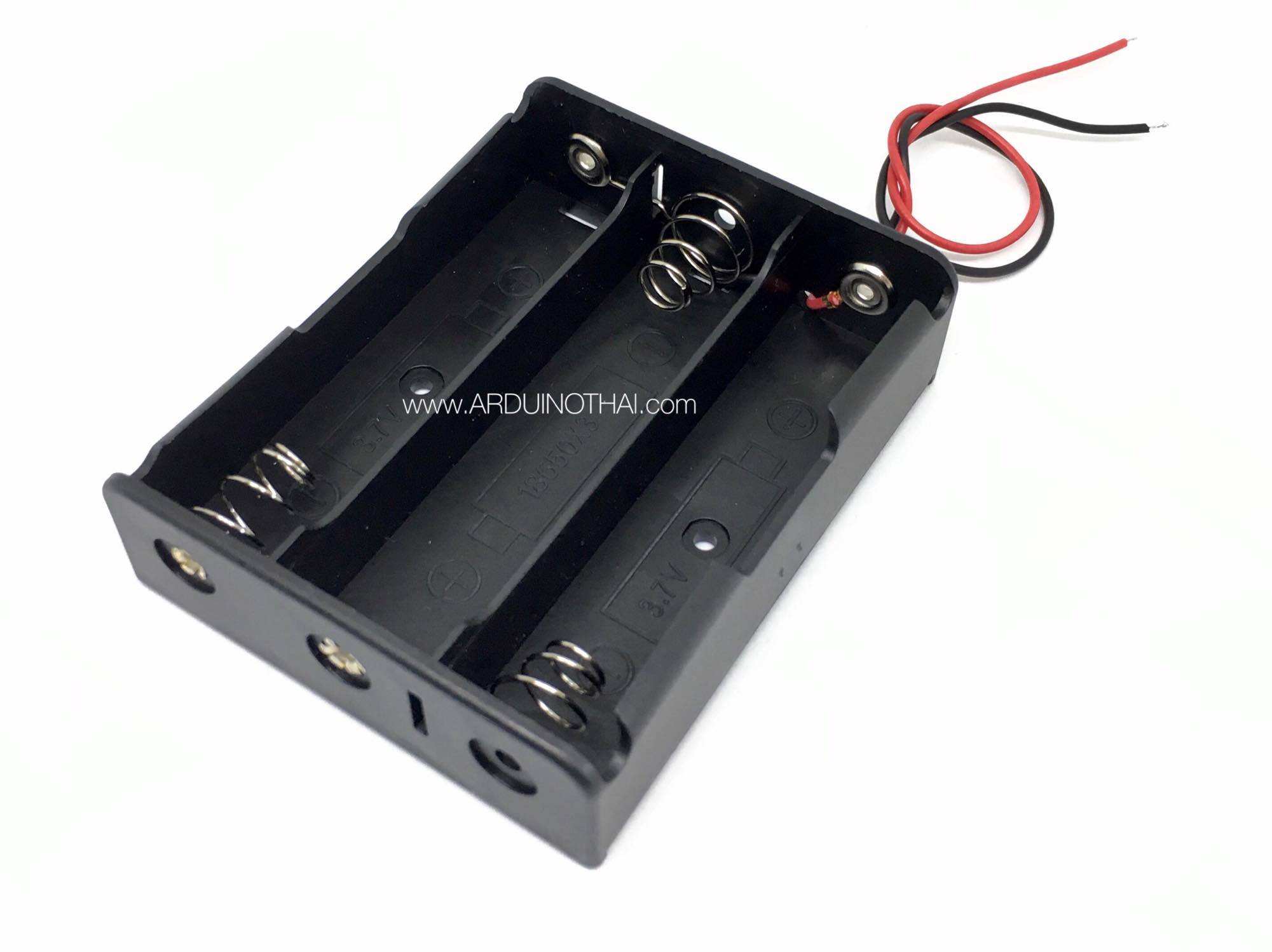 รางถ่าน 18650 3ก้อน Battery Holder for 18650
