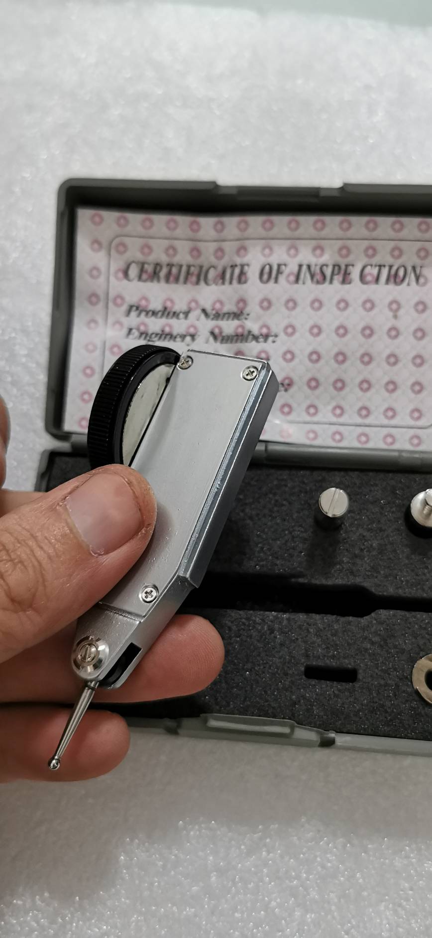 R17 ไดอัลเกจ สำหรับวัด เพลาคต จานเบรคคต สว่านแกว่ง ตรวจสอบความกลม