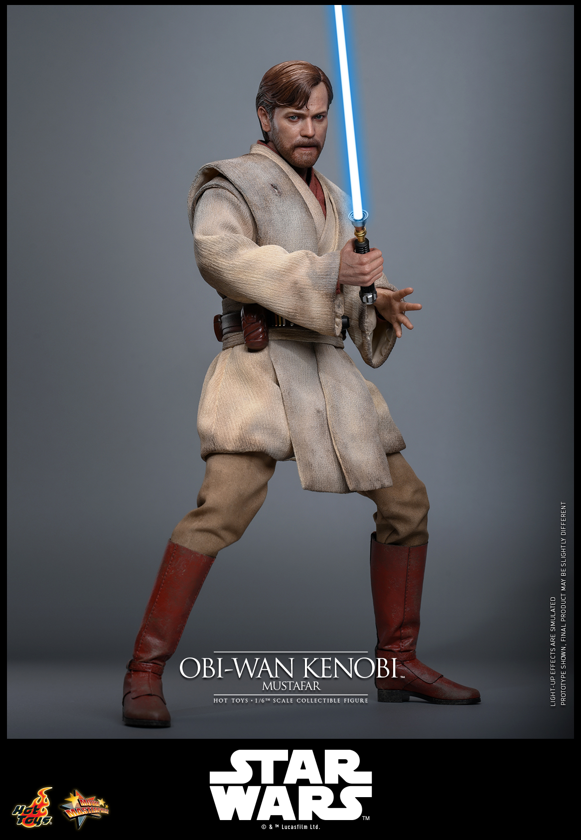 Hot Toys MMS843 Star Wars: Revenge of the Sith - Obi-Wan Kenobi (Mustafar)