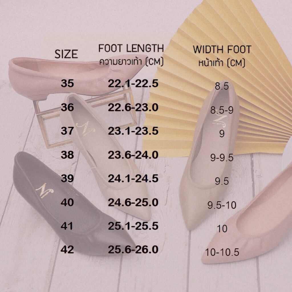 ทรงปกติ เปลี่ยนไซส์ได้ ไม่รับคืน รุ่นขายดี Zenachoo Velarie1 สูง 1 นิ้ว สีTaupe รองเท้าหัวแลมหนังแกะแท้