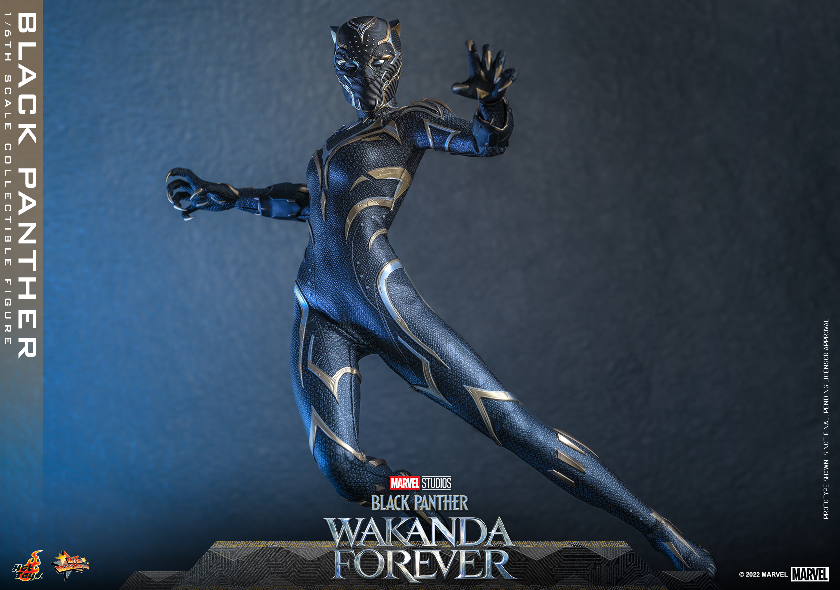 Hot Toys MMS675 1/6 Black Panther: Wakanda Forever - Black Panther