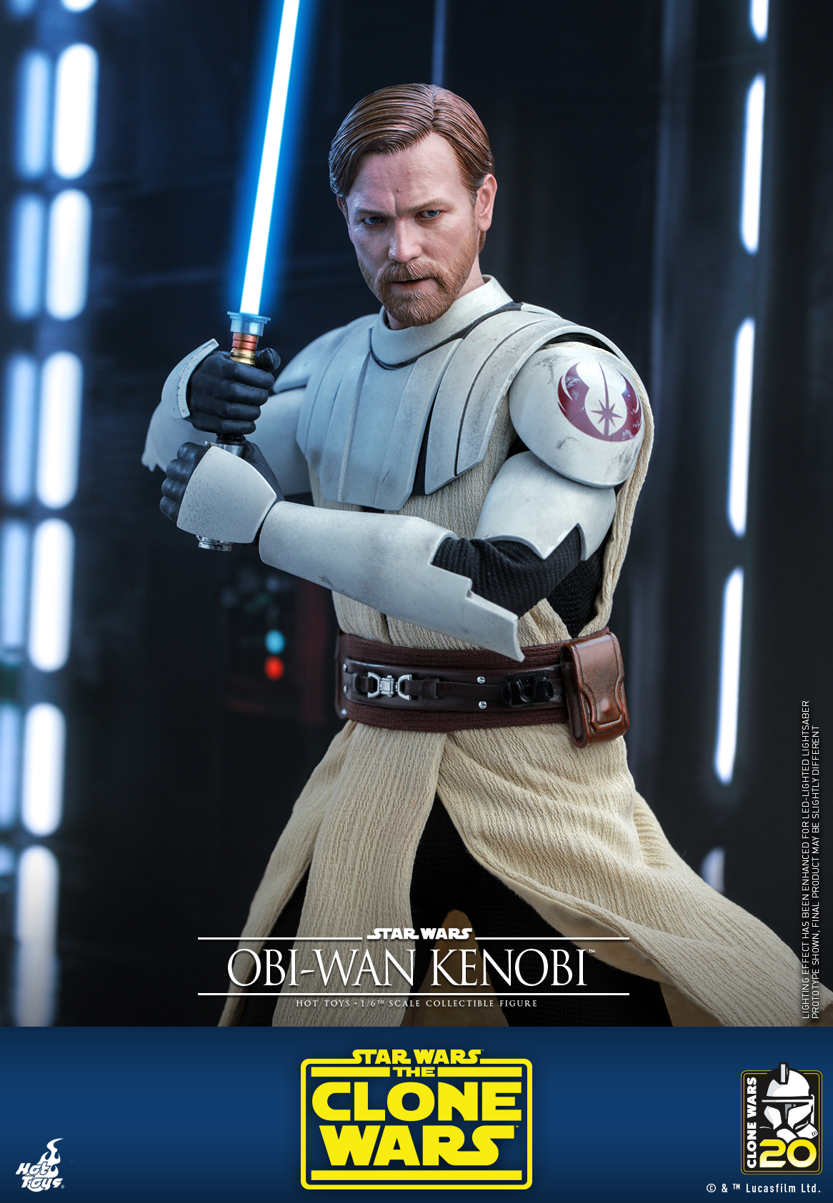 Hot Toys TMS095 1/6 Star Wars: The Clone Wars™ - Obi-Wan Kenobi™