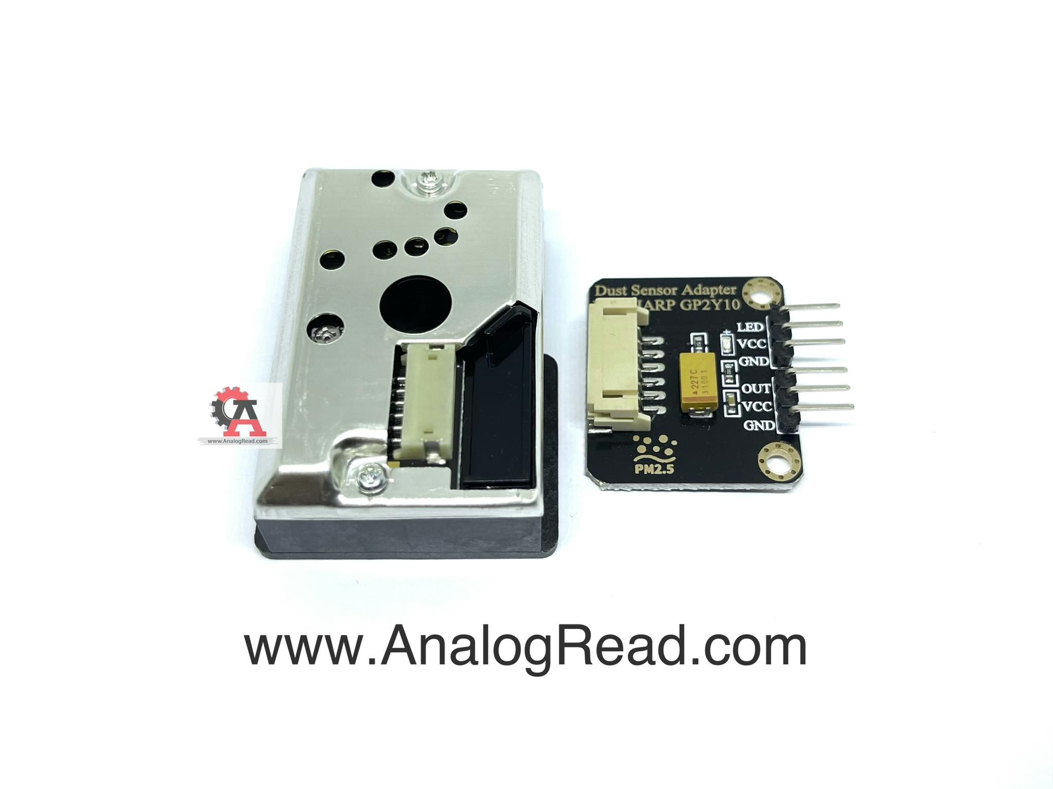 Sharp Dust Sensor GP2Y10 โมดูลตรวจจับควันและฝุ่นละออง