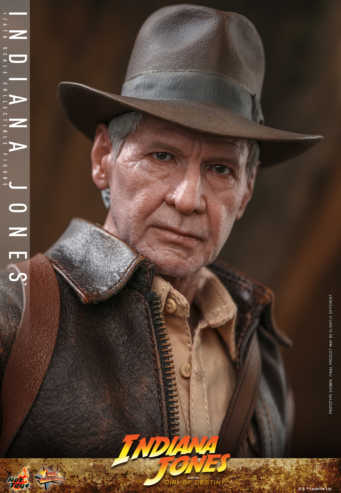 Hot Toys MMS716 1/6 Indiana Jones and the Dial of Destiny - Indiana Jones