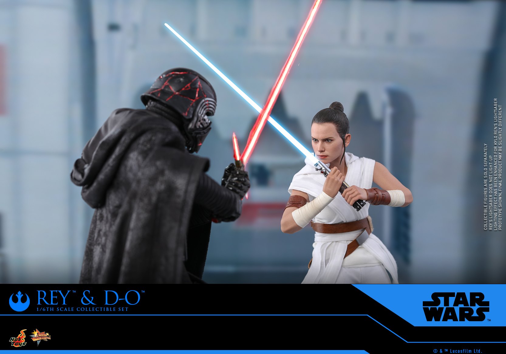 Hot Toys MMS559 Star Wars: The Rise of Skywalker 1/6 Rey and D-O