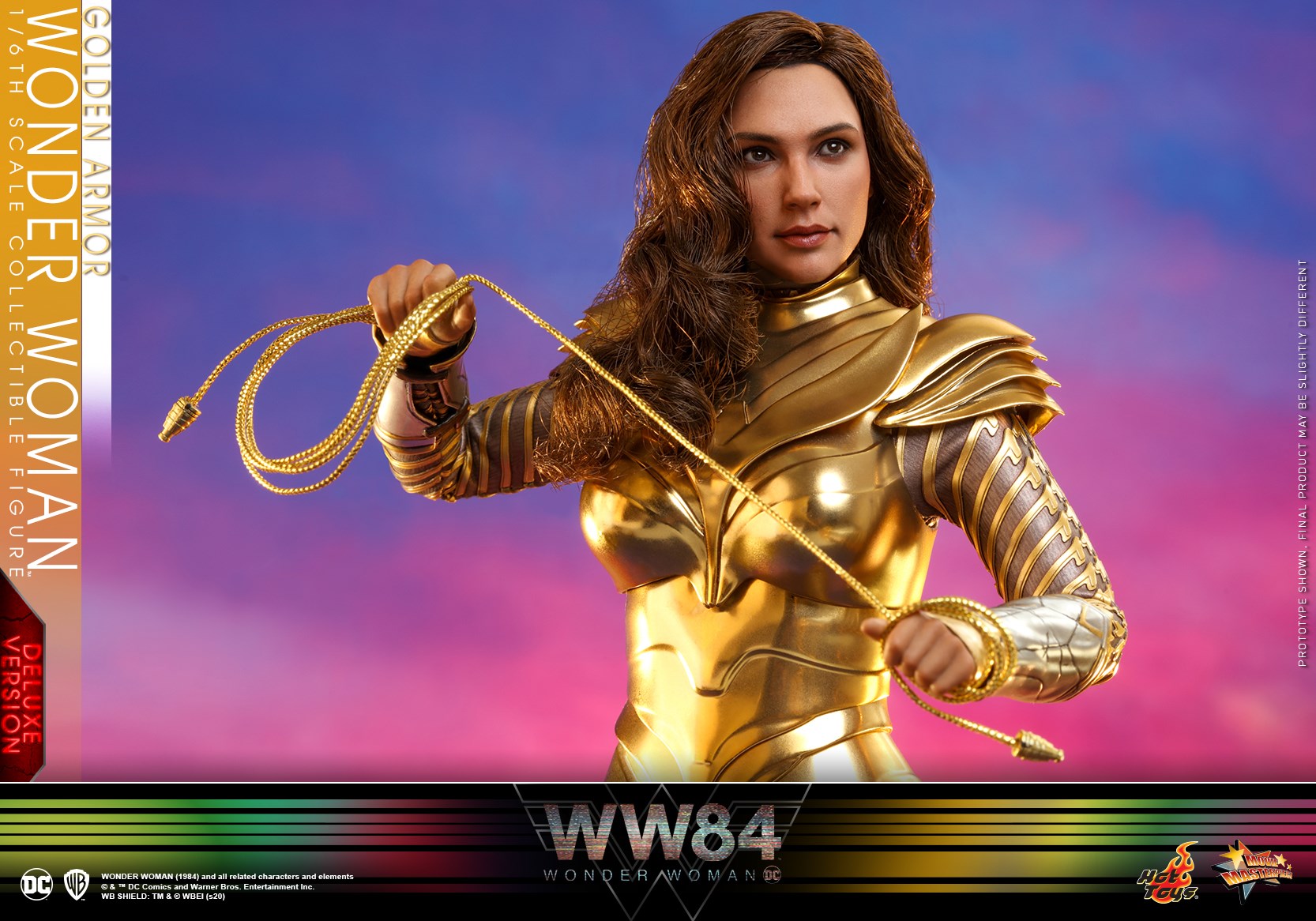 Hot Toys MMS578 Wonder Woman 1984 1/6 Golden Armor Wonder Woman (Deluxe Version)