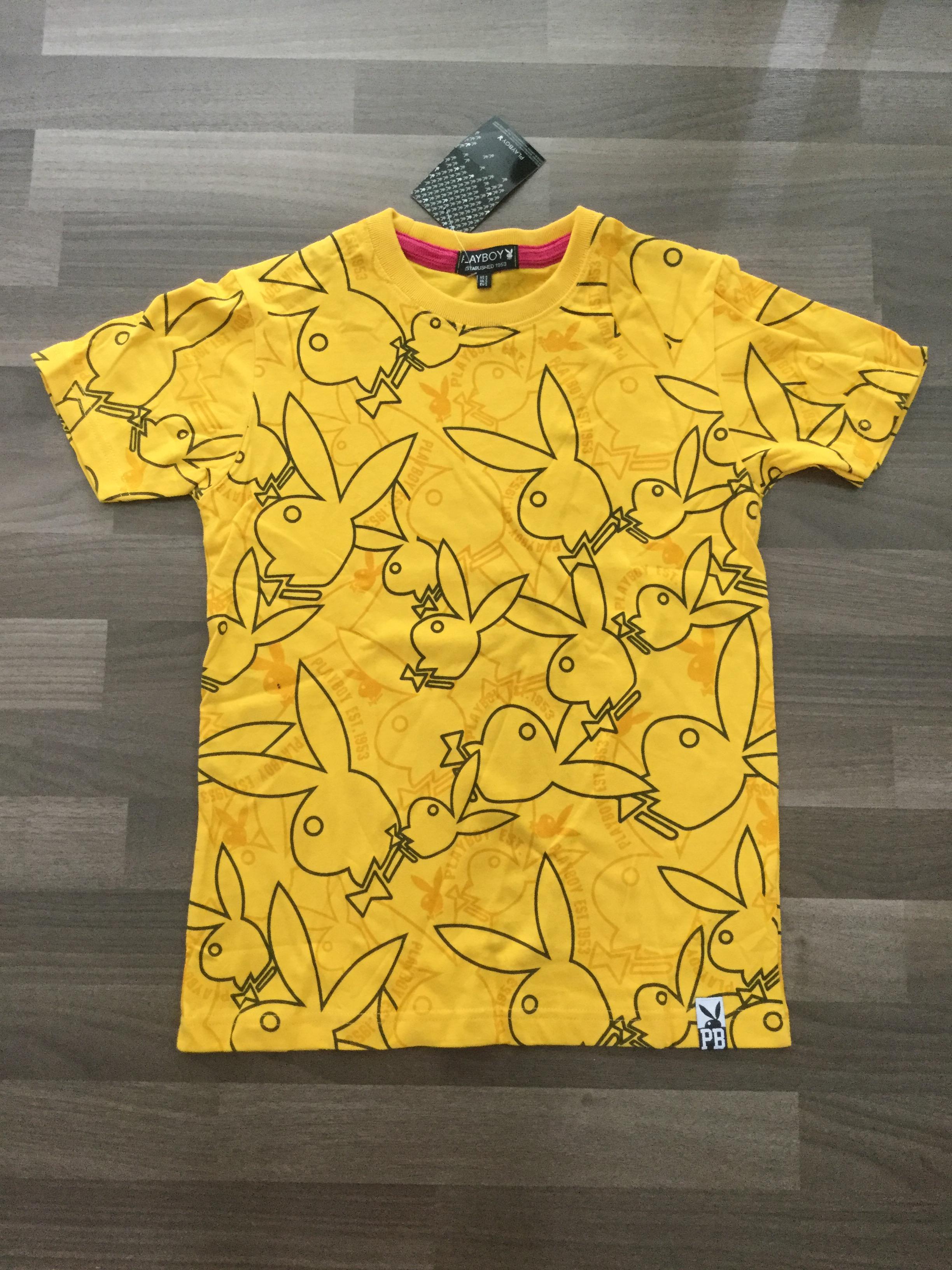 เสื้อยืดสกรีนลาย Play boy