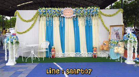 ซุ้มถ่ายภาพงานแต่ง 6 m x 2.5 m