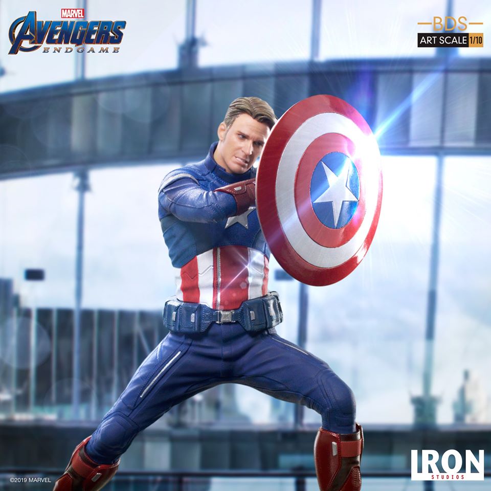 Iron Studios BDS Art Scale 1/10 Avengers: Endgame - Captain America 2023 (16F)