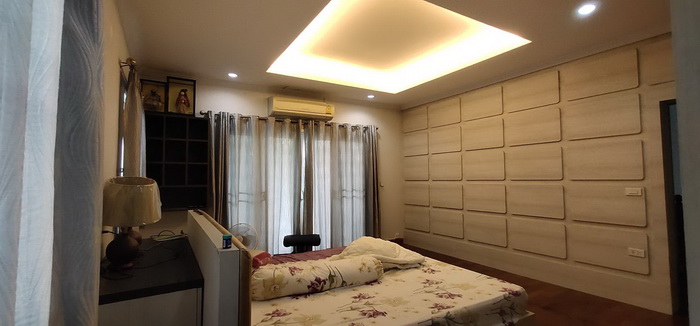 บ้านเดี่ยว ม.กรานต์วดี โครงการติดถนนพุทธมณฑลสาย 3 แขวงบางไผ่ เขตบางแค กรุงเทพฯ หลังมุม ต่อเติมเต็มพื้นที่