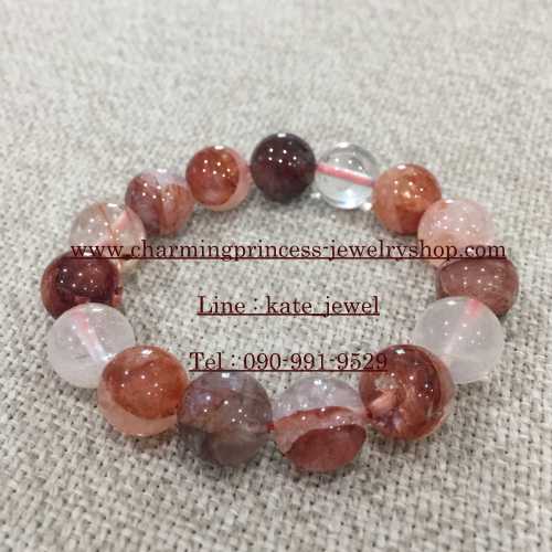 Red Quartz ควอทซ์สีแดง 12 มม ช่วยก่อเกิดพลังความคิดสร้างสรรค์ใหม่ๆ