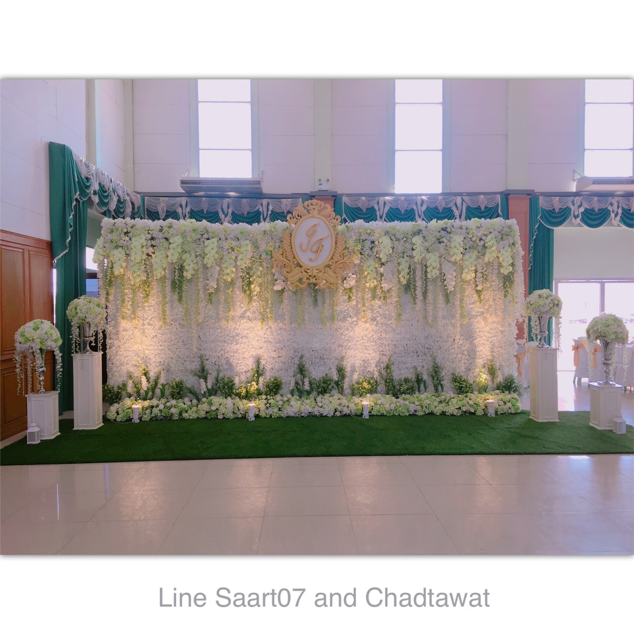 Backdrop ถ่ายภาพงานแต่ง