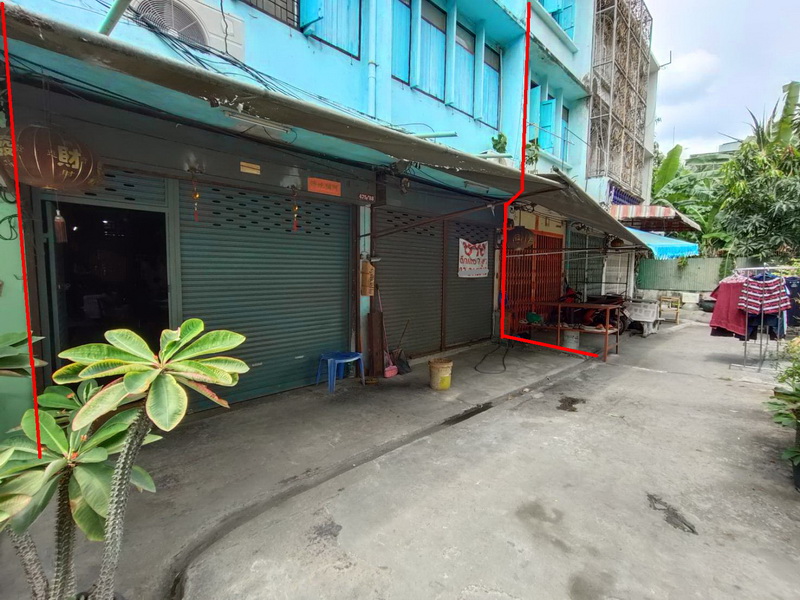 อาคารพาณิชย์ 2 คูหา MRT หัวลำโพง ซ.พระยาสิงหเสนี ย่านสะพานเหลือง บรรทัดทอง สามย่าน ถ.พระราม 4 แยกหัวลำโพง รองเมือง ปทุมวัน กรุงเทพฯ ทำเลใจกลางเมือง นักท่องเที่ยวเพียบ!! น่าลงทุน