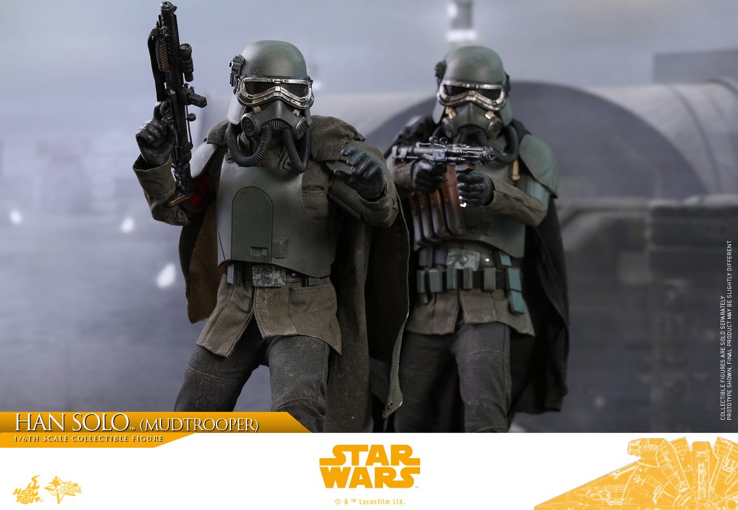 Hot Toys MMS493 SOLO: A STAR WARS STORY - HAN SOLO (MUDTROOPER)