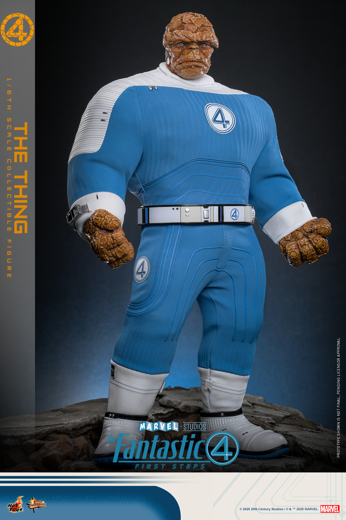 Hot Toys MMS813 The Fantastic Four: First Steps - The Thing