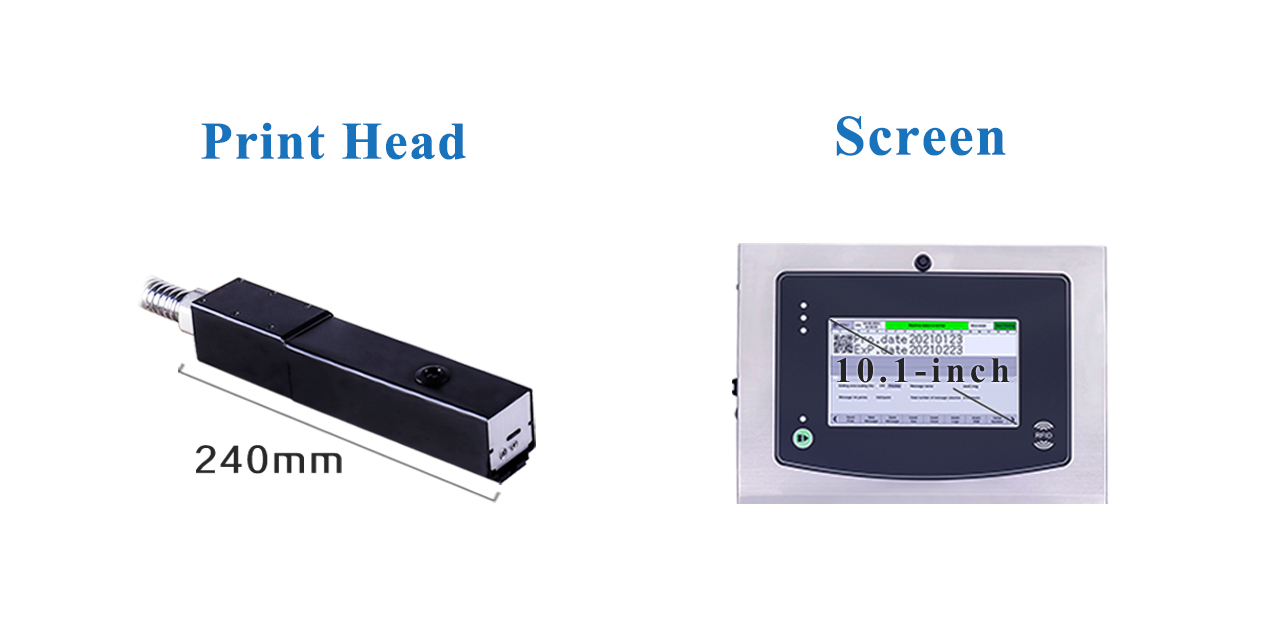 เครื่องพิมพ์วันที่ผลิตงานอุตสาหกรรม (CIJ) DOCOD S200 PLUS