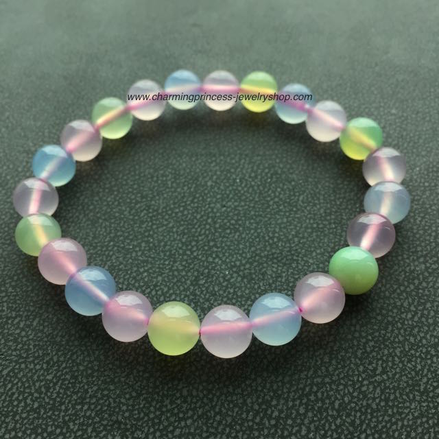 Chalcedony คาลซีโดนี แคลเซโดนี 8 มม