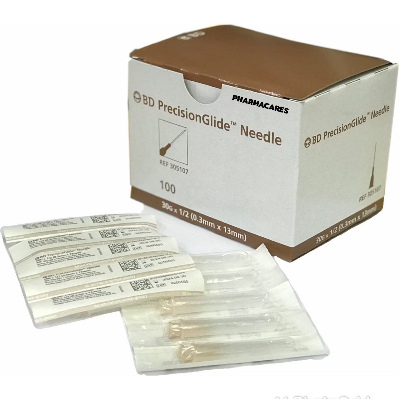 เข็มBD 30Gx1/2นิ้ว (1กล่อง 100 ชิ้น)