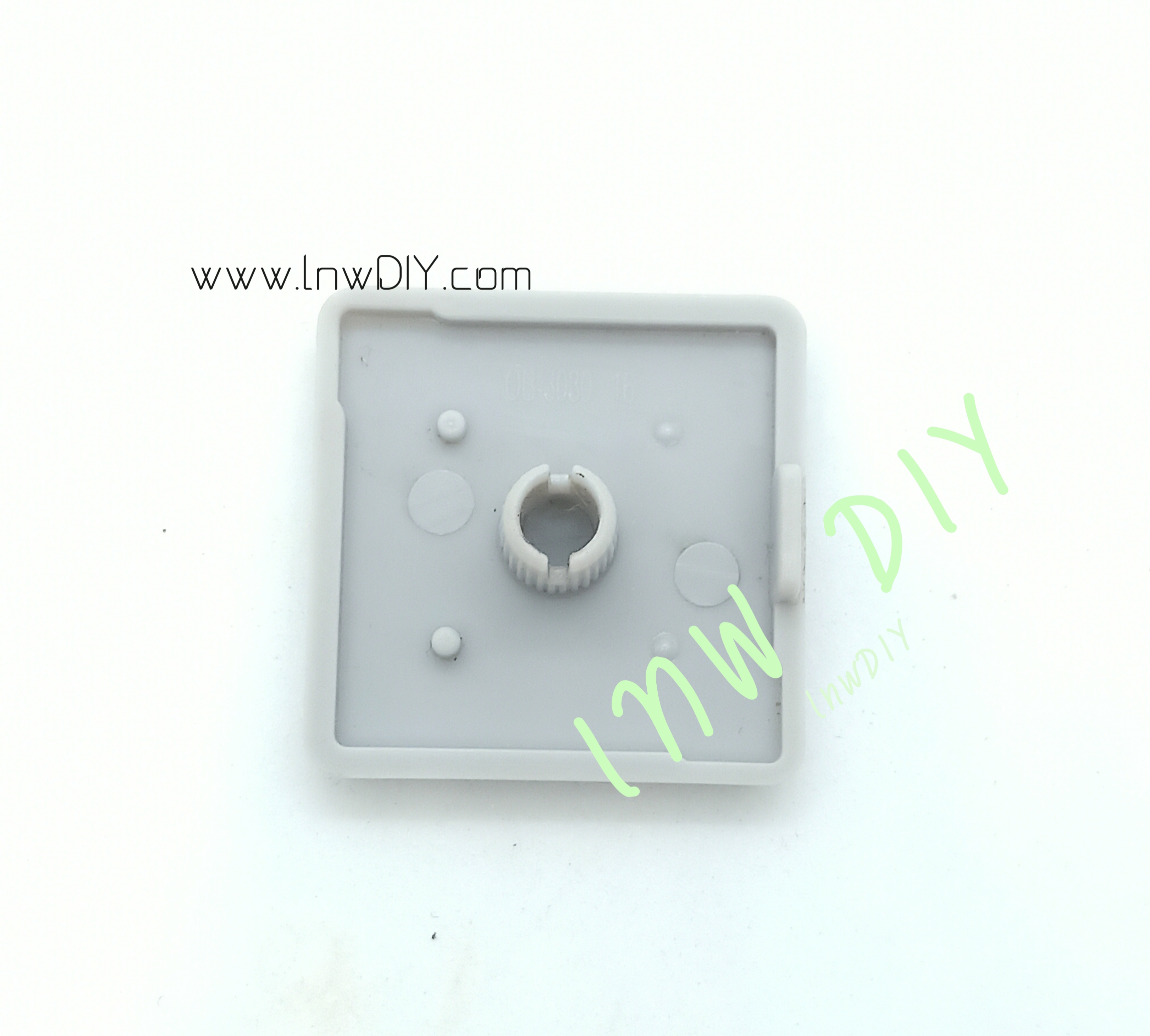 พลาสติกสีเทาปิดหัวอลูมิเนียมโปรไฟล์ 3030