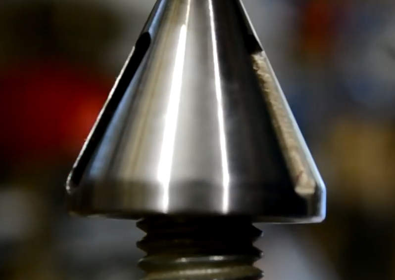 DC09 ดอกลบคมเกลียวใน /แก้เกลียวเสีย/ ลบคมขอบเพลา รุ่นใหม่สีทอง