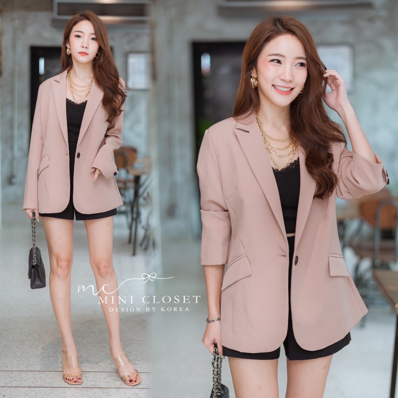 Blazer เบลเซอร์ สูทแฟชั่น สูททำงานผู้หญิง