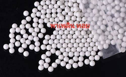 ลูกเซรามิก น้ำหนัก 0.20 กรัม ขนาดมาตรฐาน 6 มิล 4000 นัด/ถุง