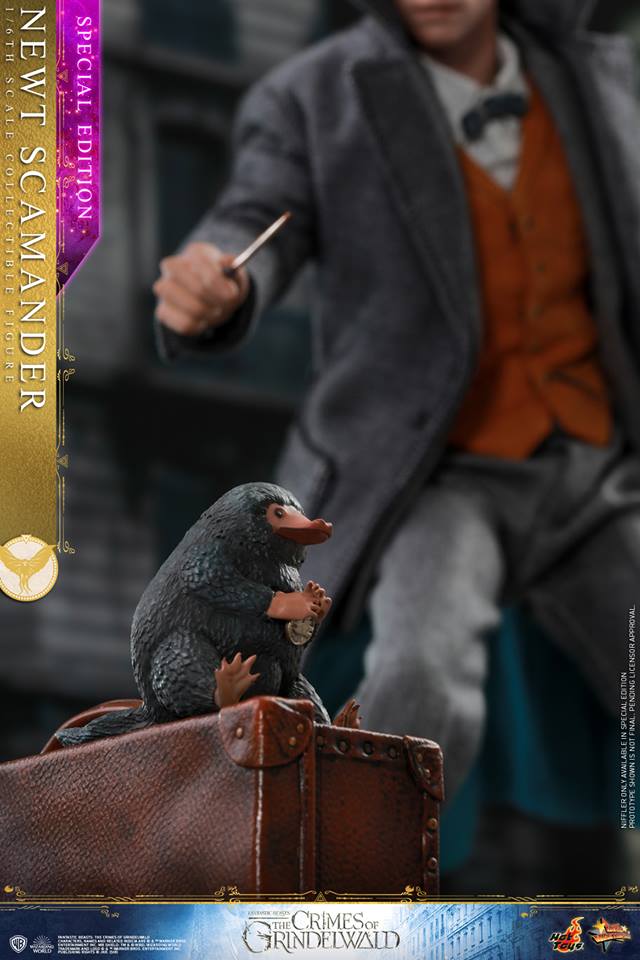 Hot Toys MMS512B FANTASTIC BEASTS: THE CRIMES OF GRINDELWALD - NEWT SCAMANDER (SE)