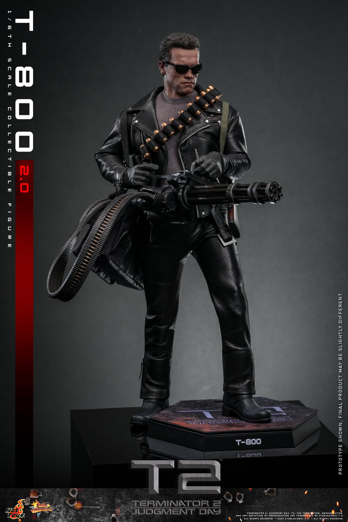 Hot Toys MMS795 Terminator 2: Judgment Day - T-800 (2.0)