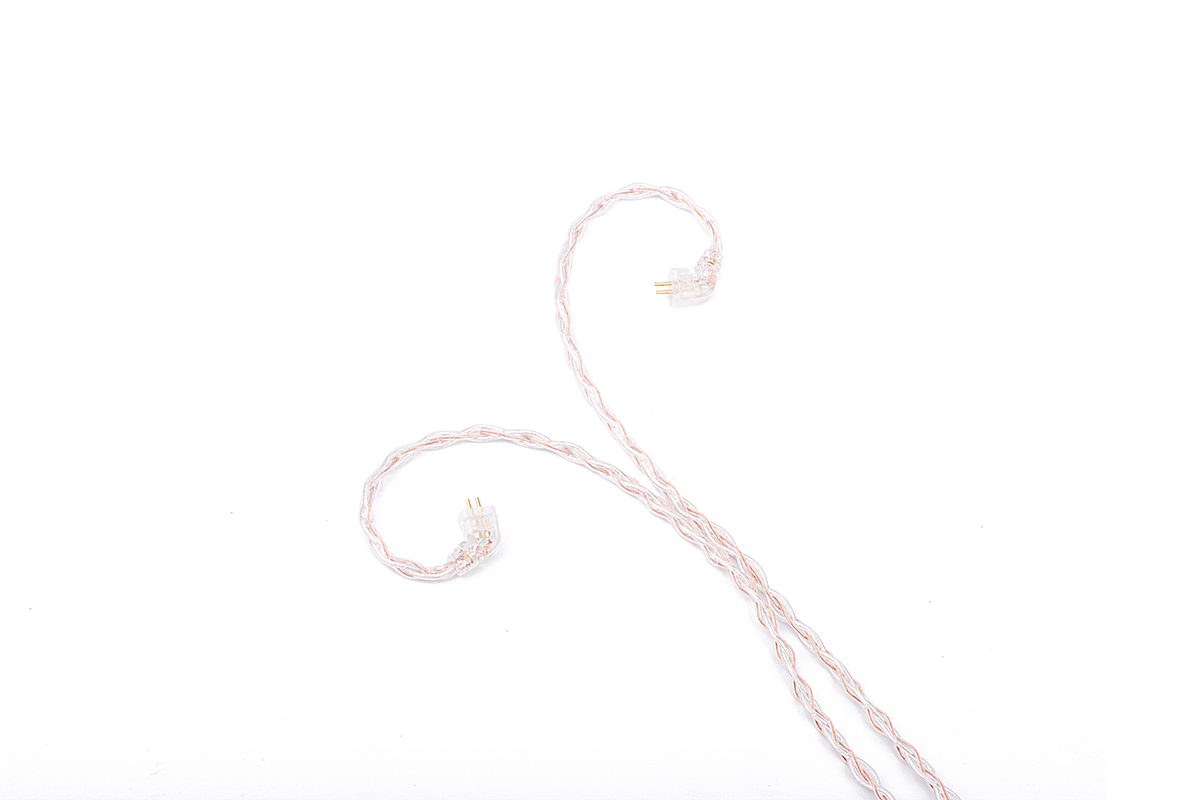 ขาย TFZ TC-3 สายอัพเกรดหูฟัง ทองแดงถักสายชุบเงิน 8 แกน ระดับ HiFi