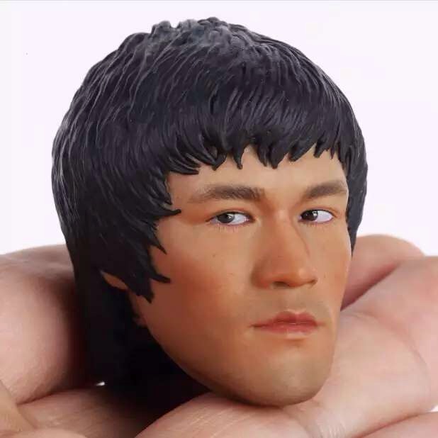 T-12 Bruce Lee headsuulpt 1.0 Edition (Raptors crossing the river)