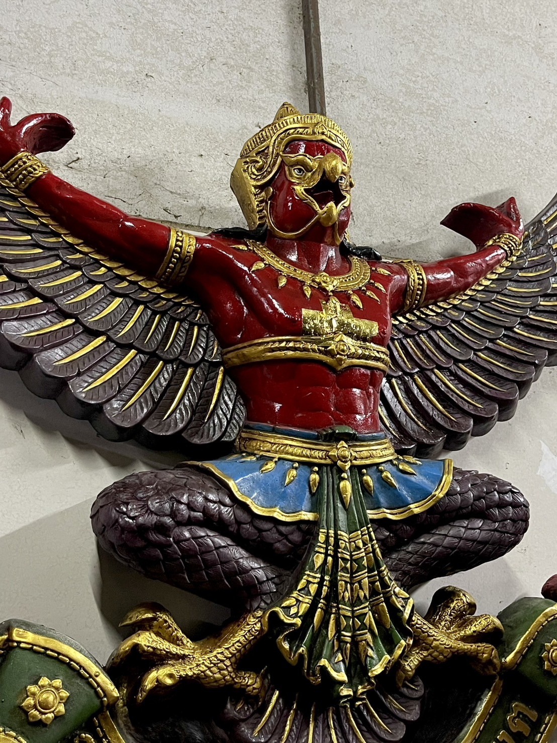 พญาครุฑ ครุฑสำนักงานเก่า ขนาด130x130cm