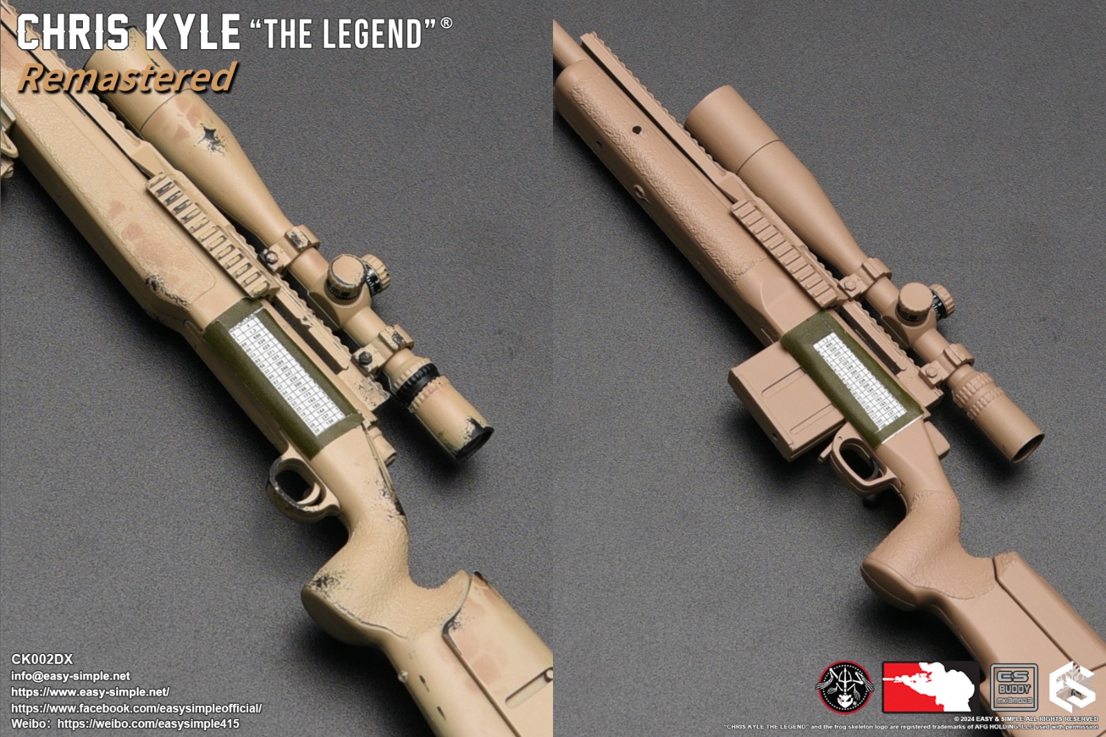 BlackOpsToys X Easy&Simple ES CK002DX Chris Kyle "The Legend" Remastered (Deluxe Version)