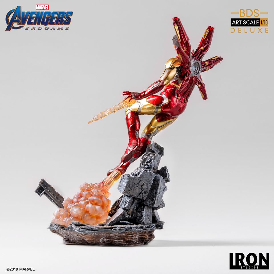 Iron Studios BDS Deluxe Art Scale 1/10 Avengers Endgame - Iron Man Mark LXXXV