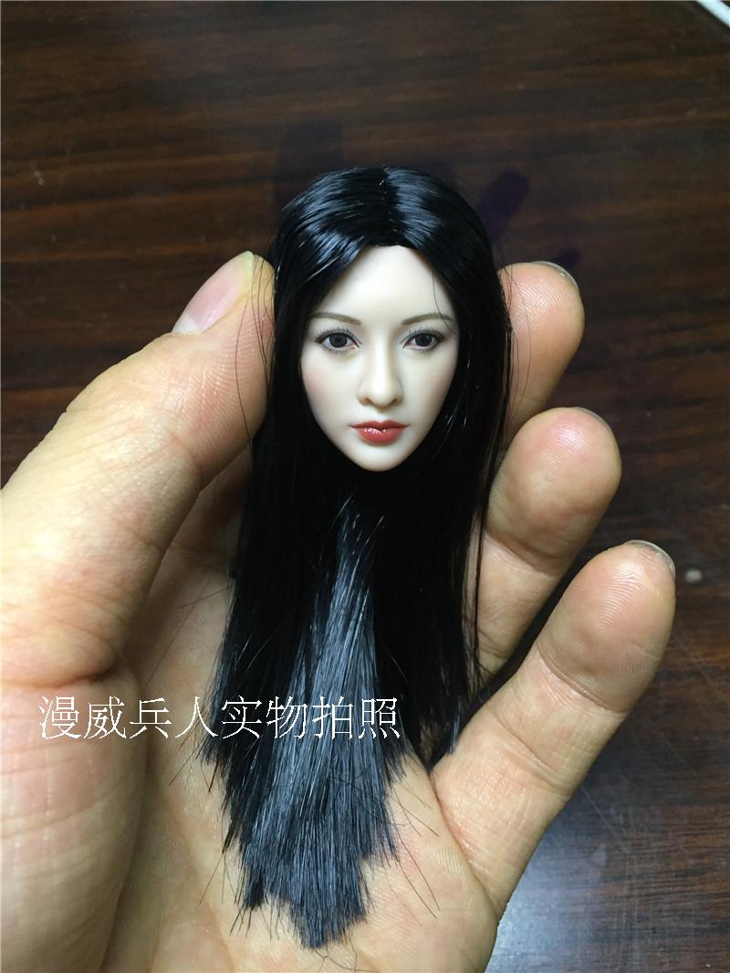 T-08C,D Asian beauty - Liu Yan head