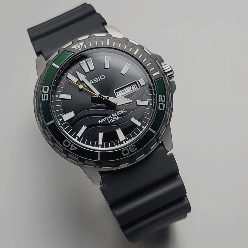นาฬิกาข้อมือผู้ชาย Casio Standard MTD-125 สายเรซิ่น Series MTD-125-1A MTD-125-2A MTD-125-3A