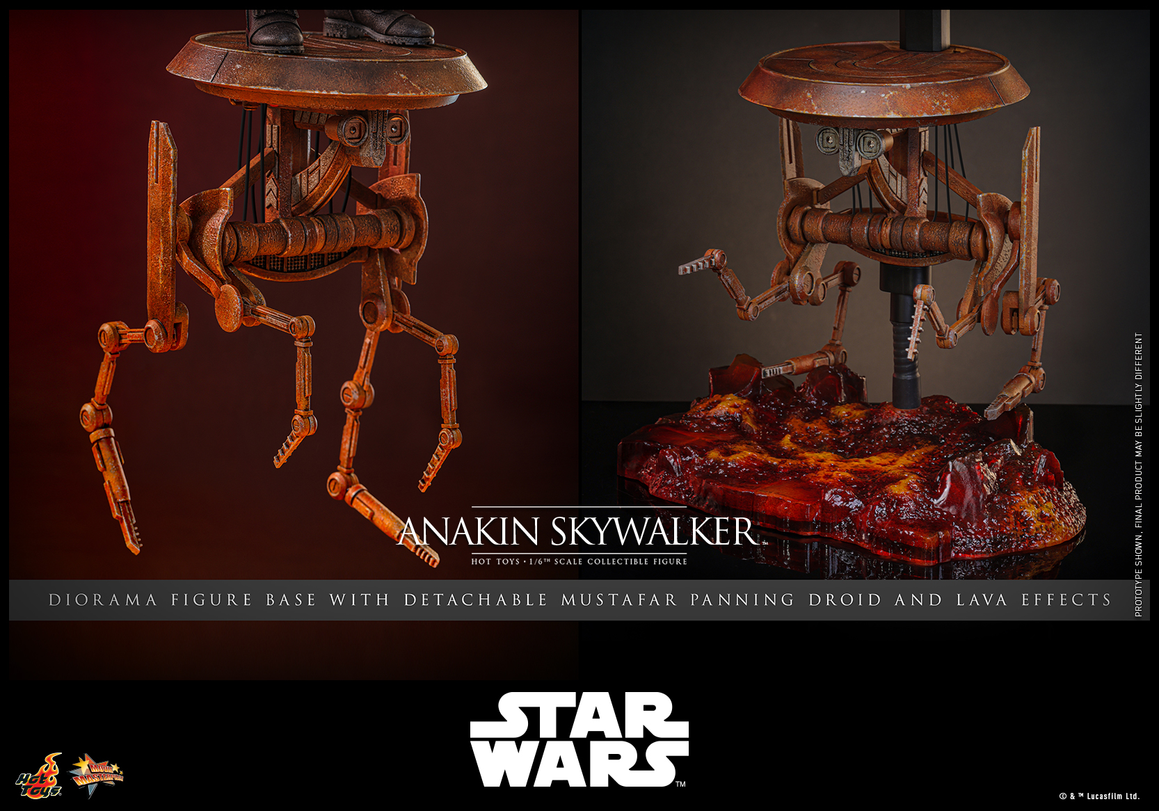 Hot Toys MMS839 Star Wars: Revenge of the Sith - Anakin Skywalker