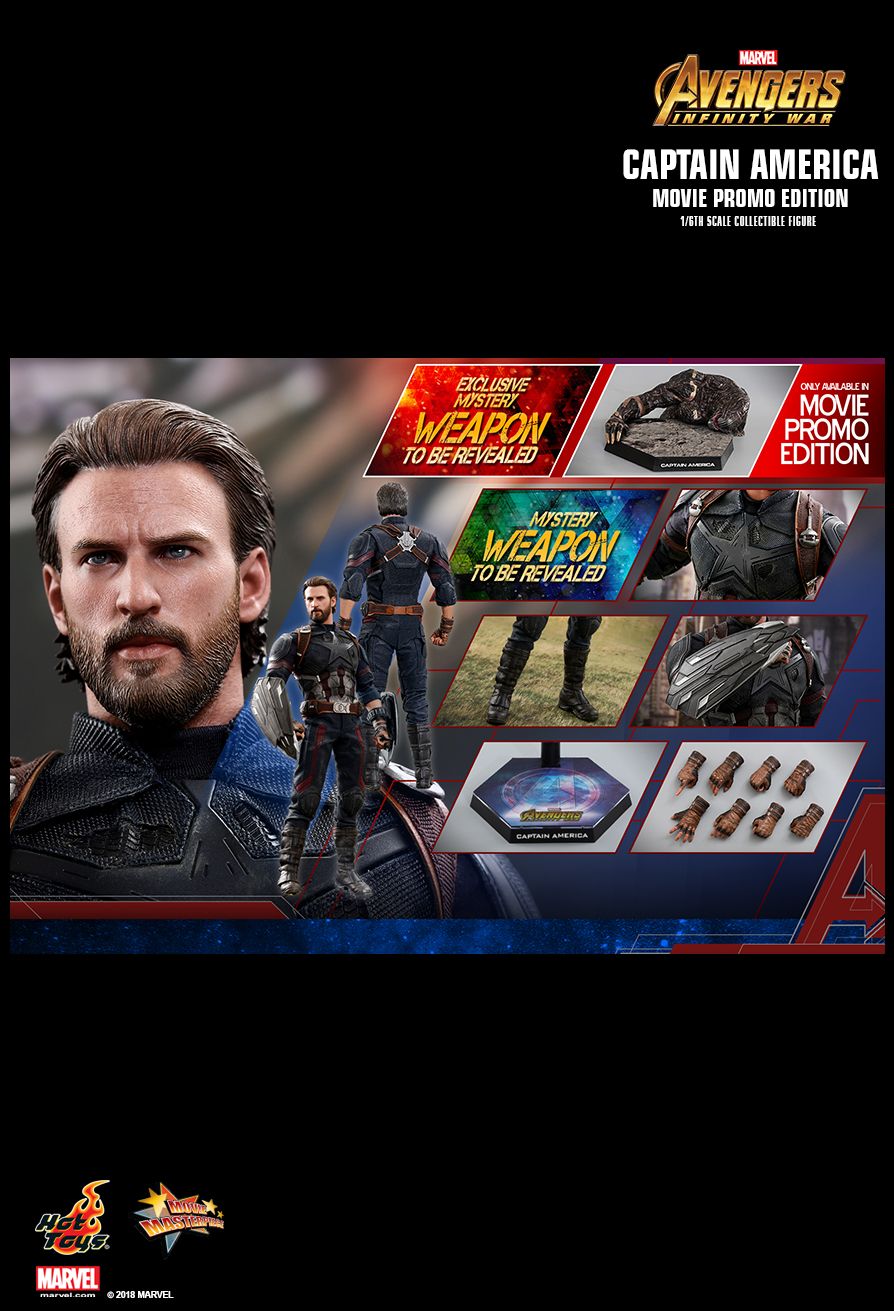 Hot Toys MMS481 AVENGERS: INFINITY WAR - CAPTAIN AMERICA (MP)