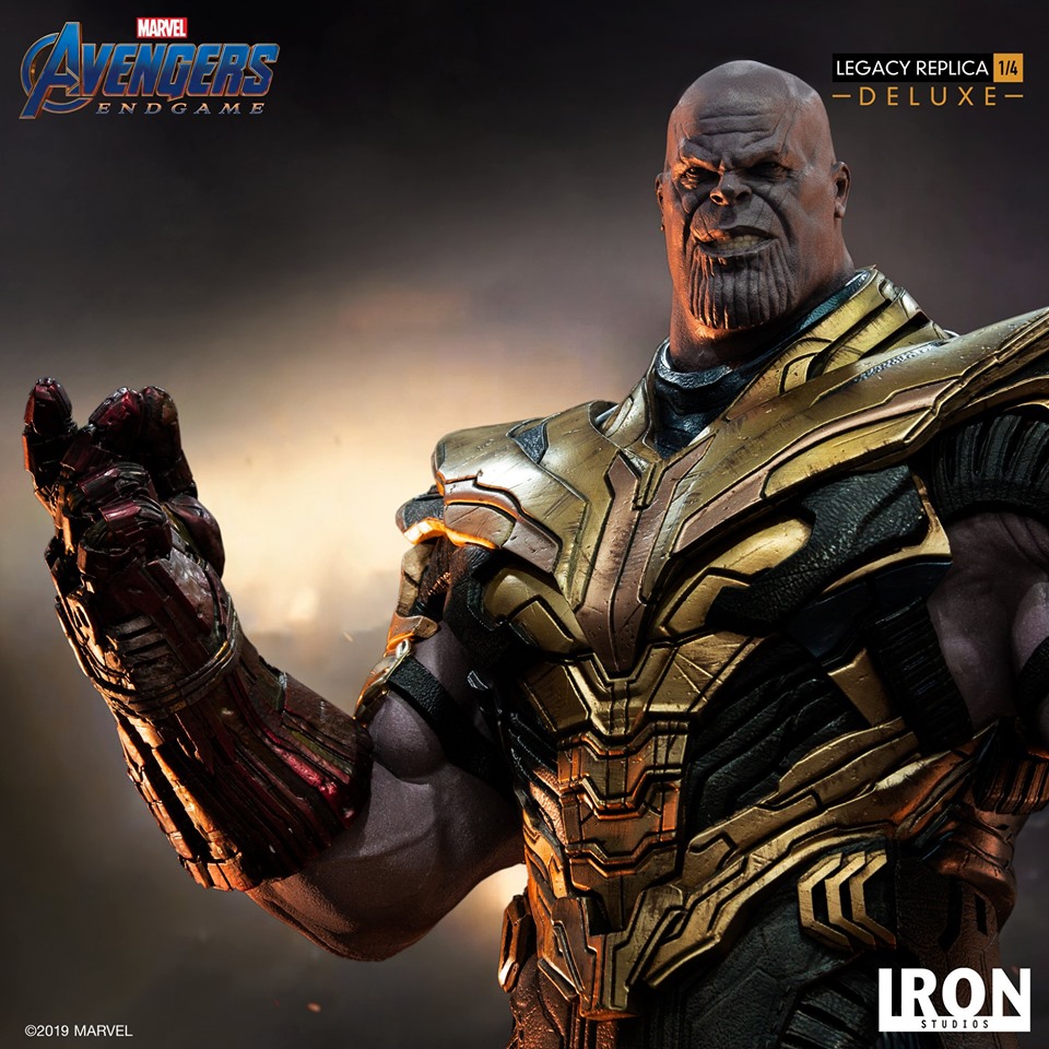 Iron Studios Deluxe Legacy Replica 1/4 Avengers Endgame - Thanos