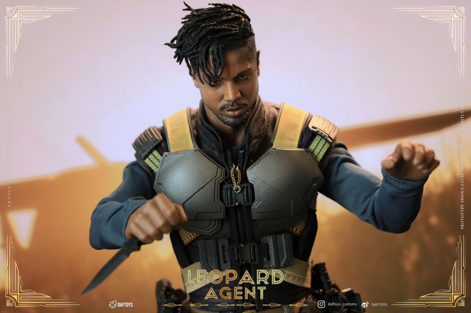 DAFTOYS F018 1/6 Leopard Agent (16F)