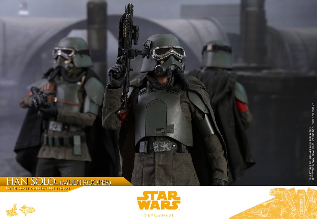 Hot Toys MMS493 SOLO: A STAR WARS STORY - HAN SOLO (MUDTROOPER)