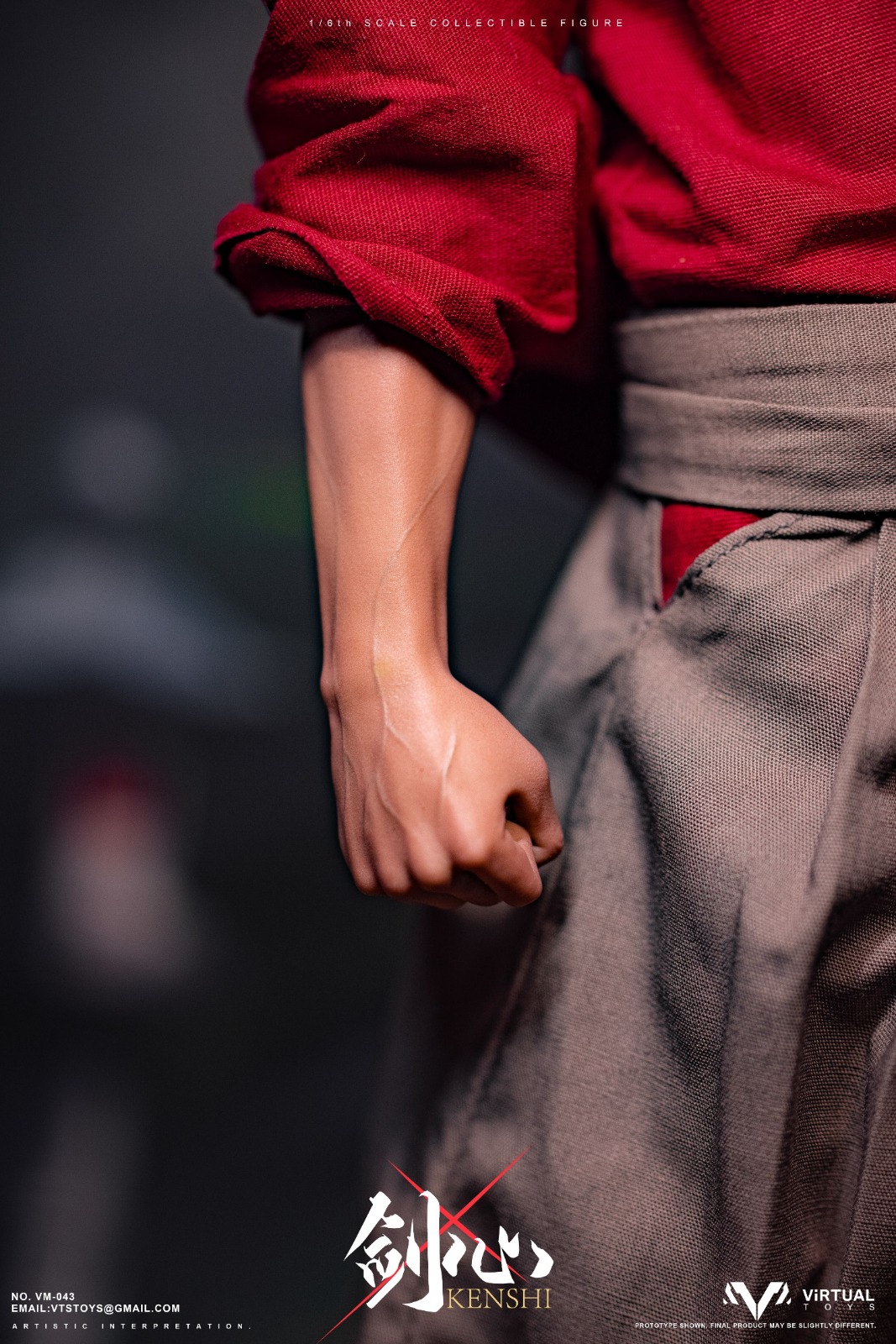 VTSTOYS VM-043A 1/6 KENSHI (Normal Ver.)