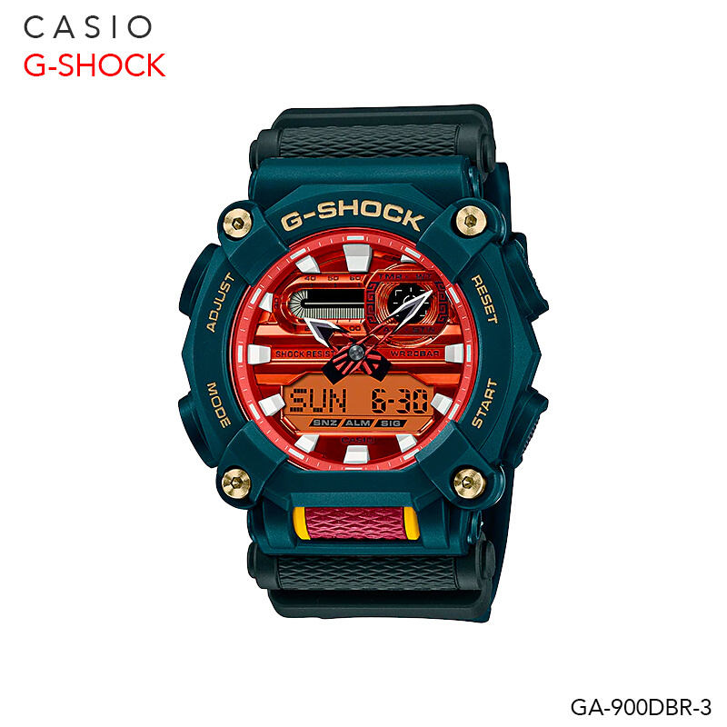 Casio นาฬิกาข้อมือ G-Shock Standard ANA-DIGI GA-900 Spacial Collection รุ่นสีพิเศษ GA-900DBR-3A GA-900DBR-3