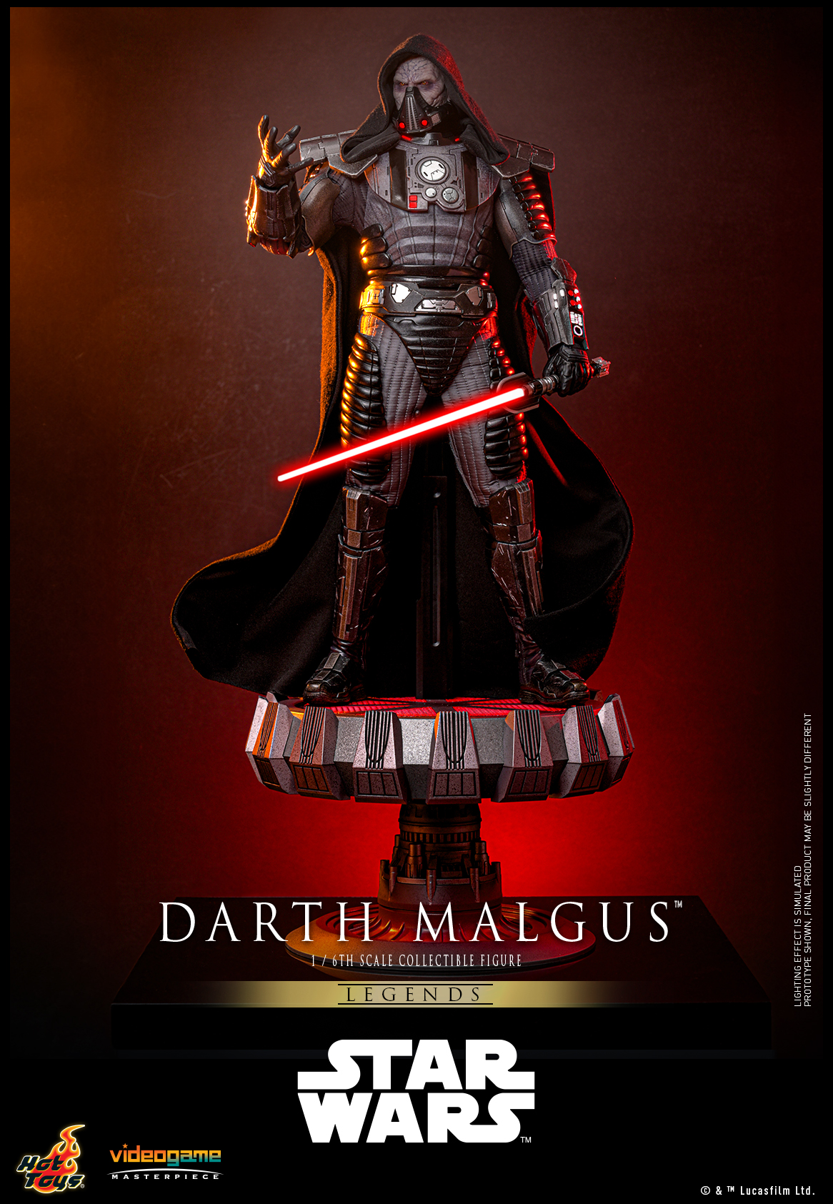 Hot Toys VGM70 Star Wars - Darth Malgus