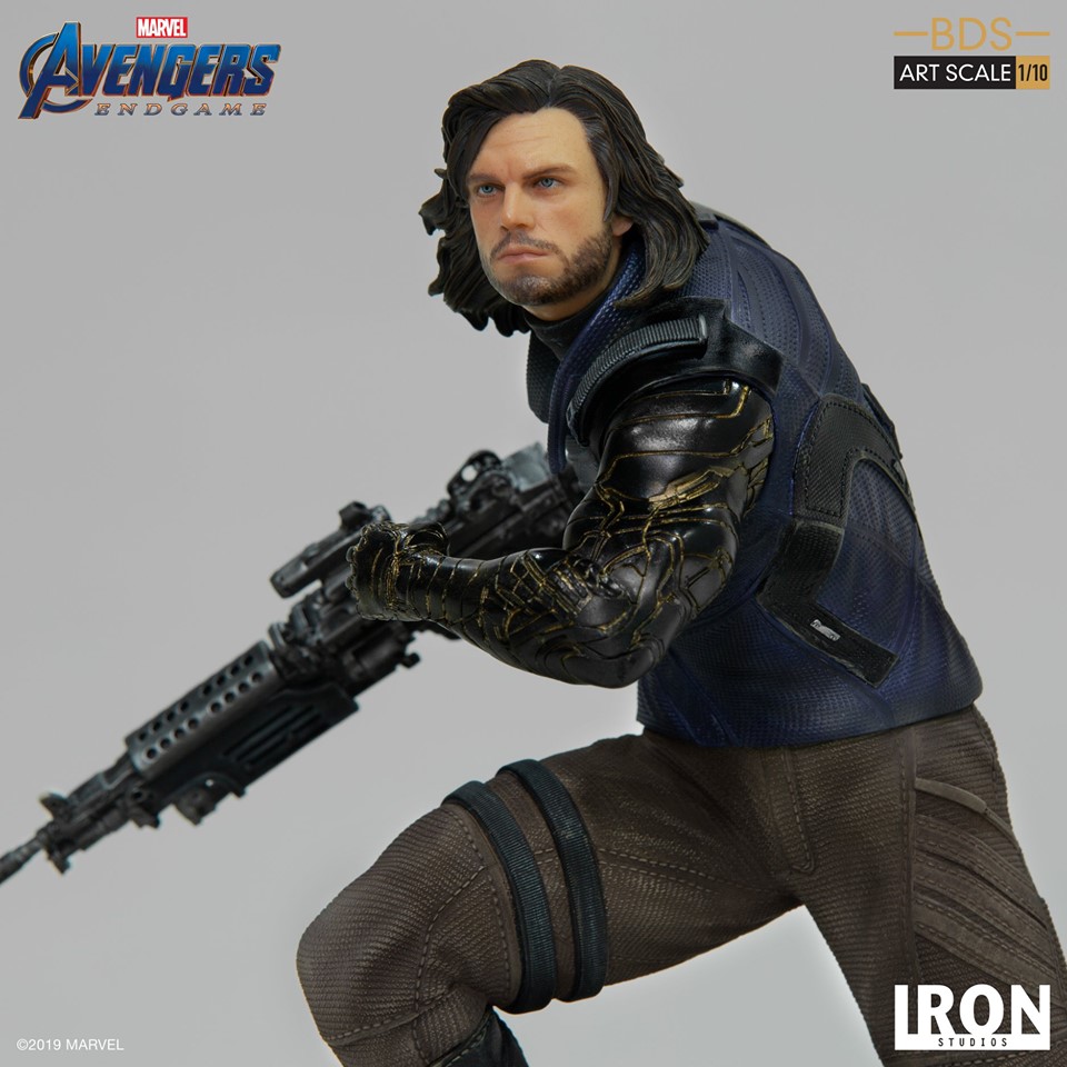 Iron Studios BDS Art Scale 1/10 Avengers: Endgame - Winter Soldier