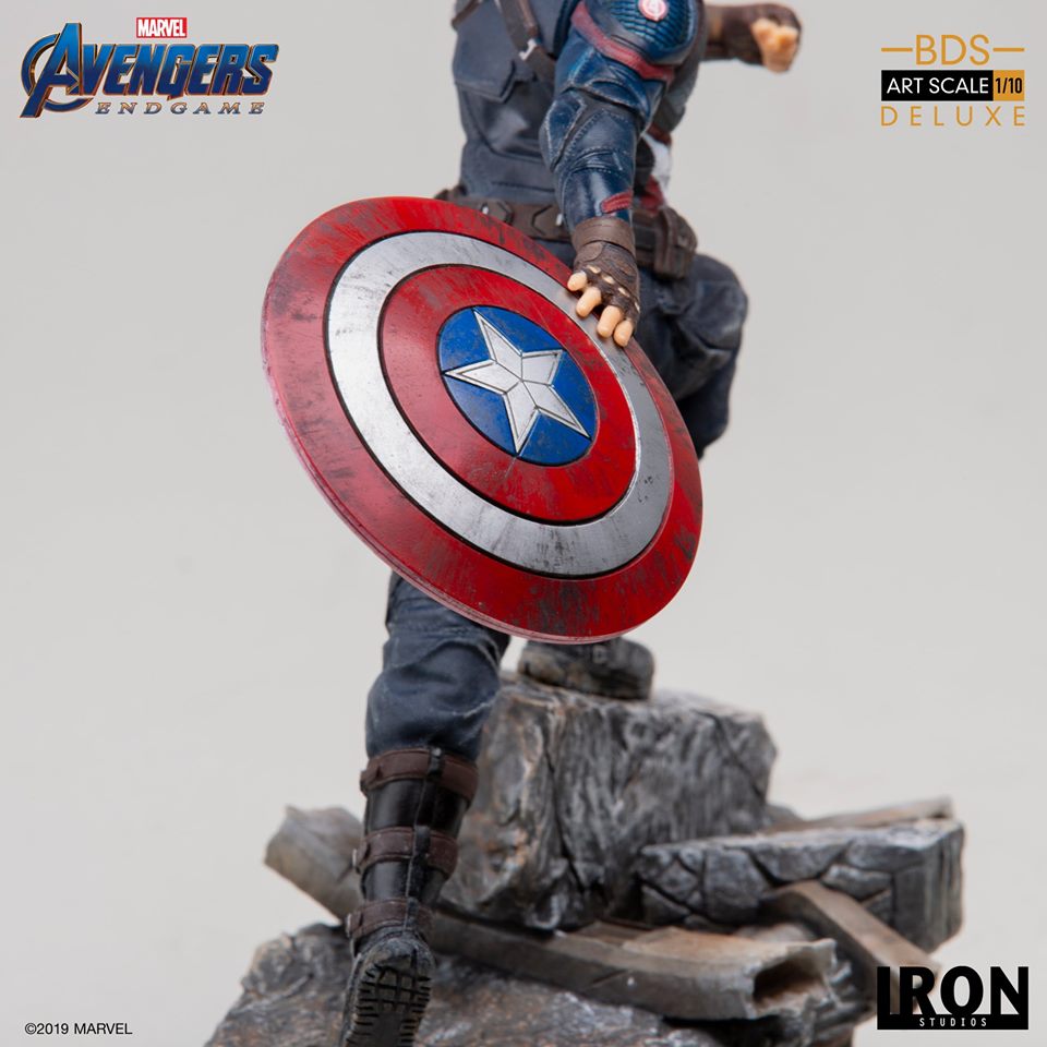 Iron Studios Deluxe BDS Art Scale 1/10 Avengers: Endgame - Captain America