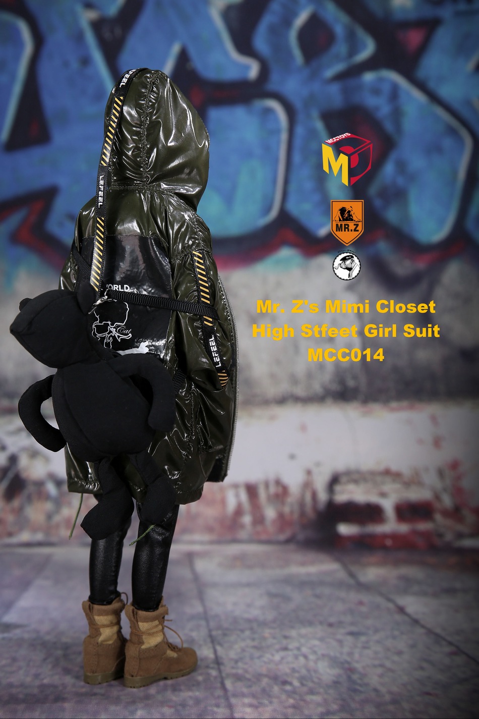MCCToys x Mr Z’s MCC014 Mini Closet - High Street Girl Suits